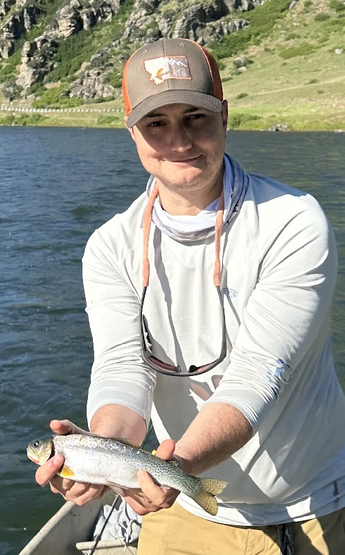 Montana cutthroat trout on the fly